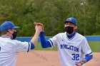 Baseball vs Babson NEWMAC Finals  Wheaton College vs Babson College play in the NEWMAC baseball championship finals. - (Photo by Keith Nordstrom) : Wheaton, baseball, NEWMAC, Babson